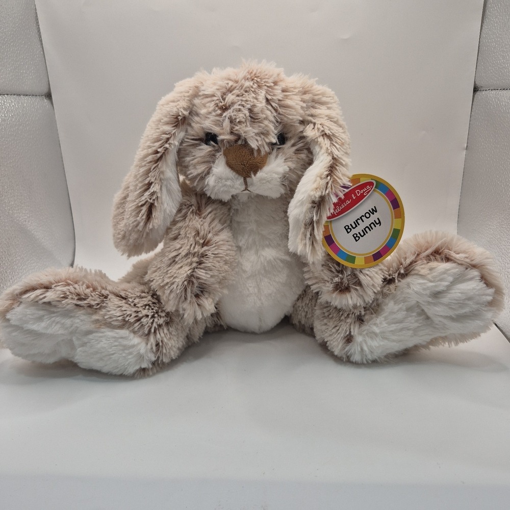 Melissa & Doug 7674 Burrow Bunny Rabbit Stuffed Animal